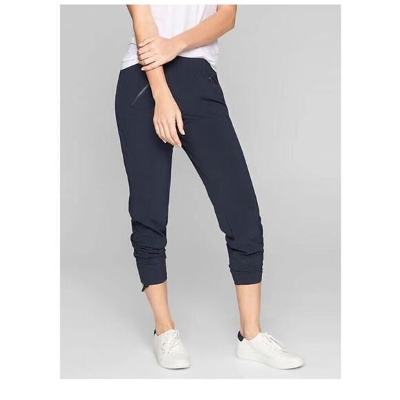 Athleta Aspire Navy Ankle Pant Size 2 - Picture 1 of 5